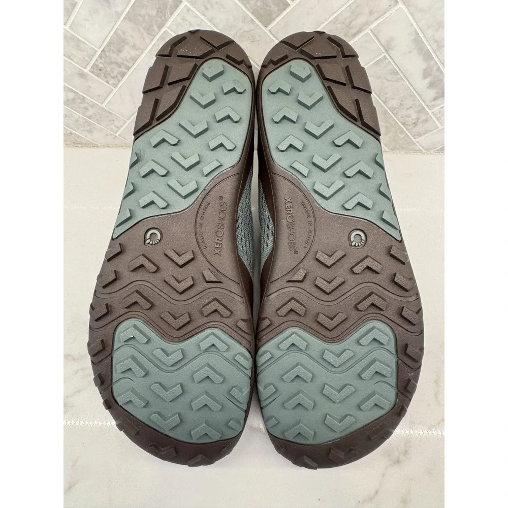 Xero Shoes Aqua X Sport Barefoot Water Sneakers Mens Size 8.5 Dark Forest Hiking